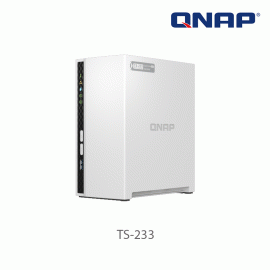 QNAP Cortex-A55 quad-core 2.0 GHz processor, 2 GB RAM TS-233, 2 ...